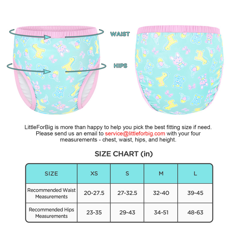 Full Print Baby Parade Adult Training Pants