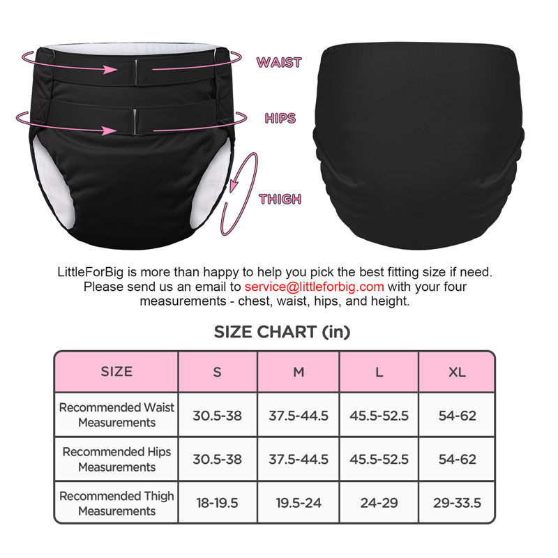 Hook-and-Loop Adult Training Pants Black