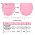 Hook-and-Loop Adult Training Pants Pink