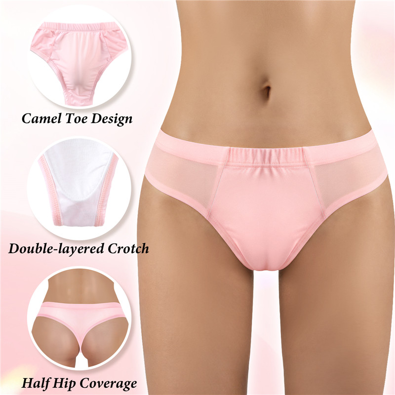 Camel Toe Tucking Gaff Brazilian Cheeky Panties