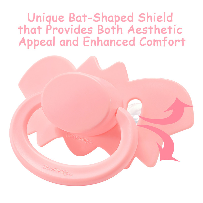 GEN-II Baby Bat Pacifier Pink