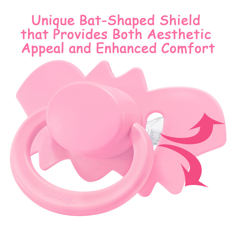 GEN-II Baby Bat Pacifier Rosy