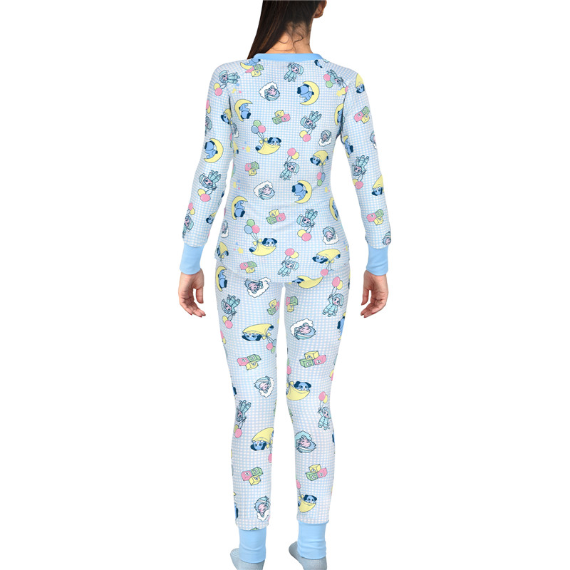 Little Blue Pajamas Set