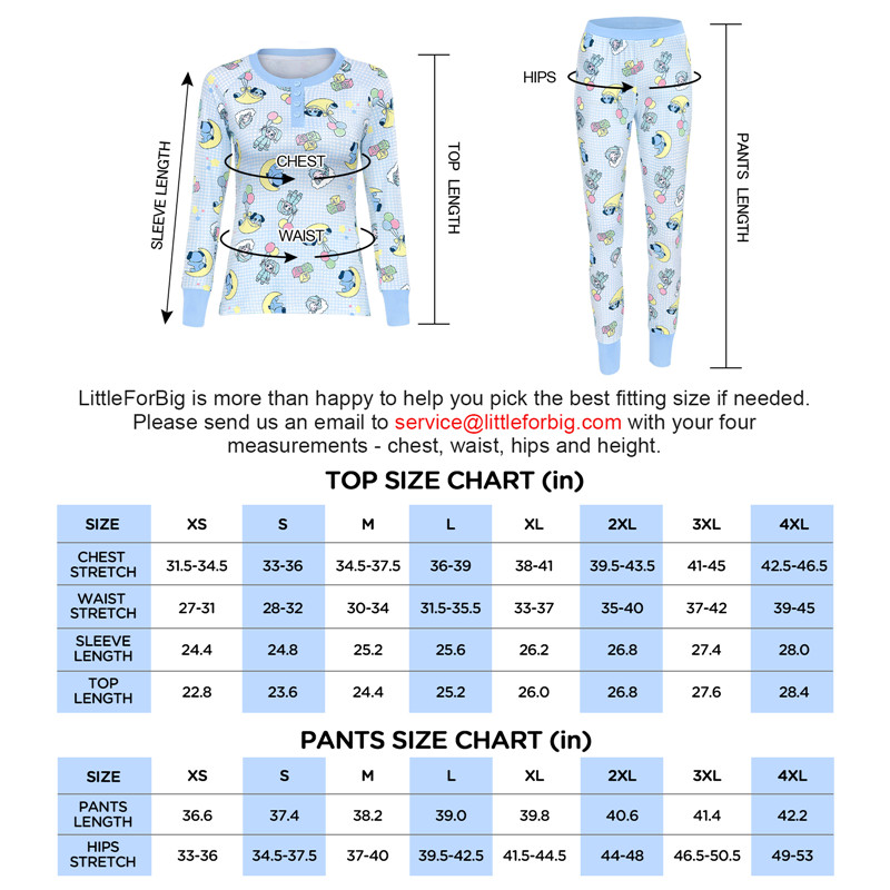 Little Blue Pajamas Set