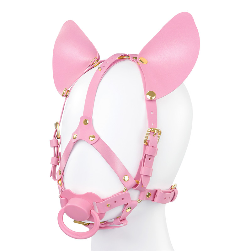 Pet Play Head Harness