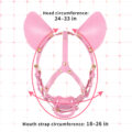 Little Furry Pacifier Petplay Head Harness