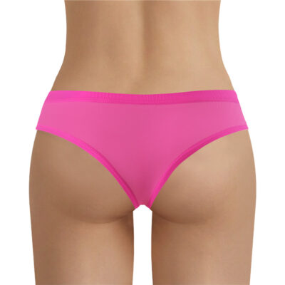 Camel Toe Tucking Gaff Brazilian Cheeky Panties Hot Pink
