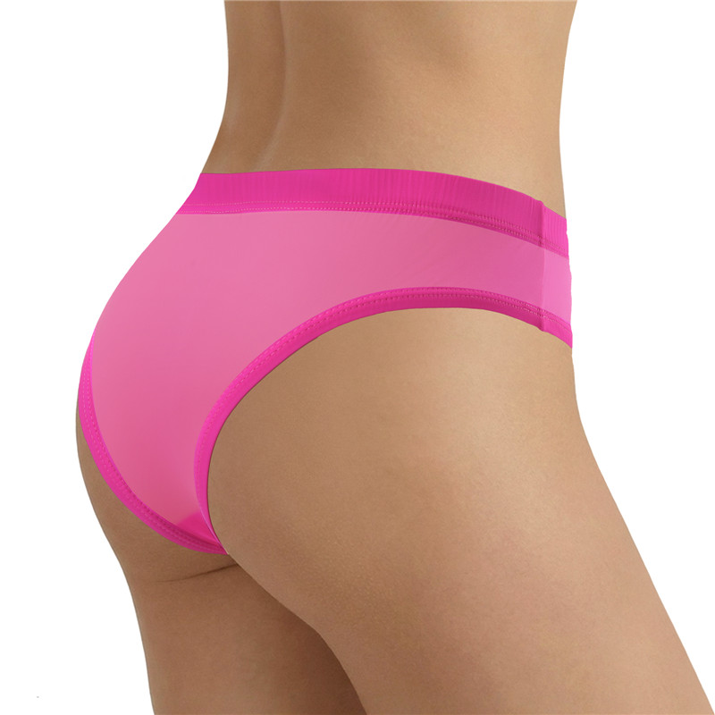 Camel Toe Tucking Gaff Brazilian Cheeky Panties Hot Pink