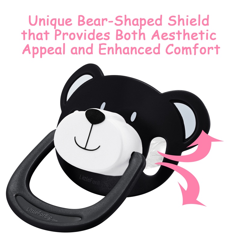 GEN-II Baby Bear Pacifier Black