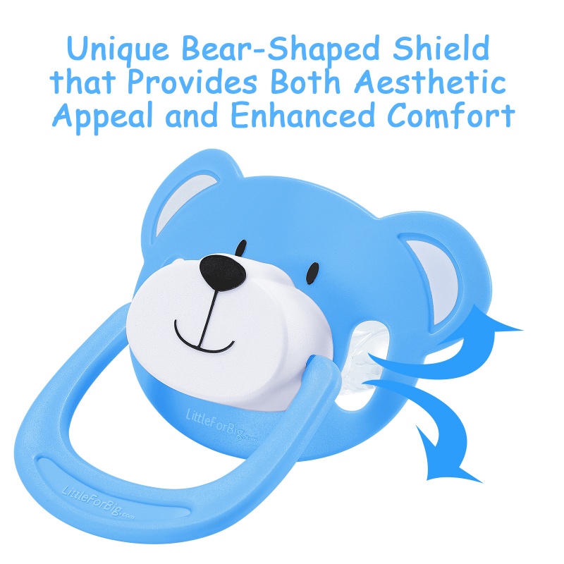 GEN-II Baby Bear Pacifier Blue