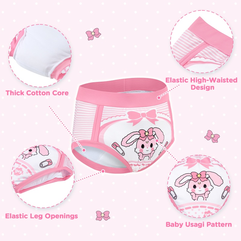 Baby Usagi High-Waisted Briefs Training Pants