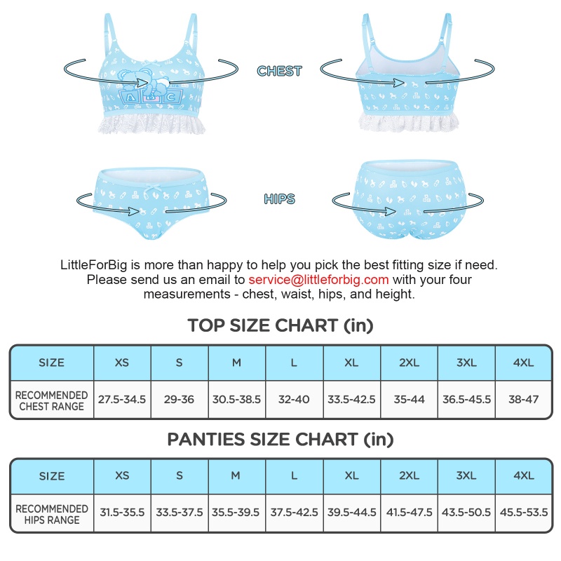 Potty Pants Bralette Set