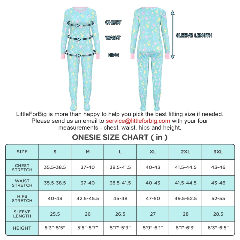 Baby Parade Adult Footie Onesie