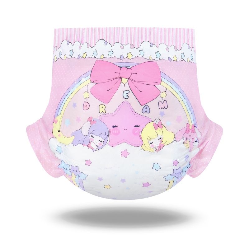 Fairy Littles in Dreamland Ultra Absorbent Cloth Back Adult Diapers 2 Pieces Sample Pack(M)/(L)/(XL)