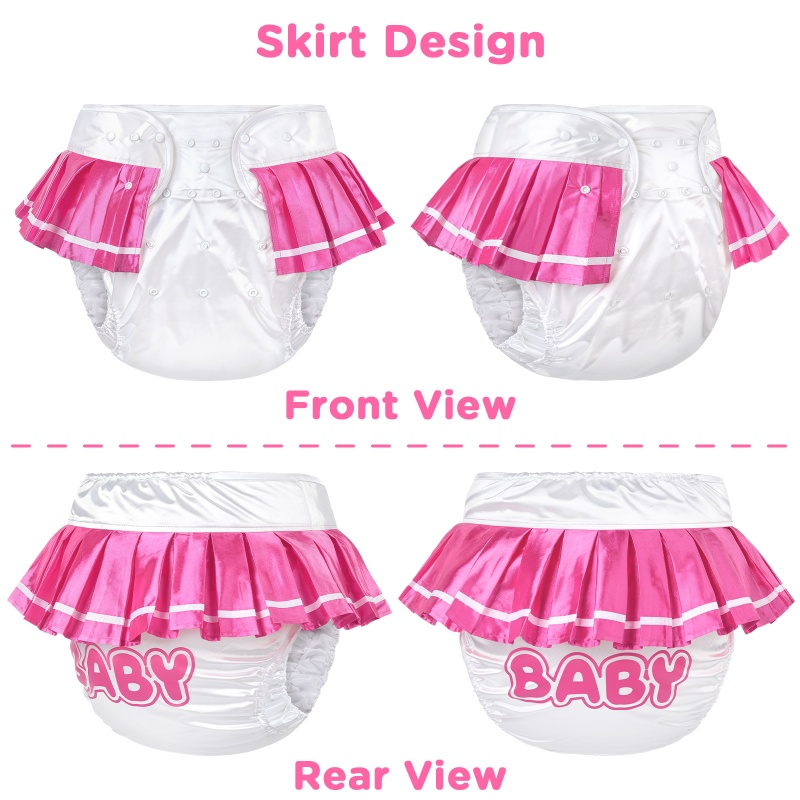 Baby School Girl Diaper Wrap Cover