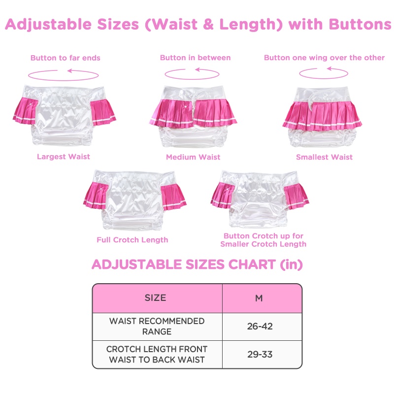 Baby School Girl Diaper Wrap Cover