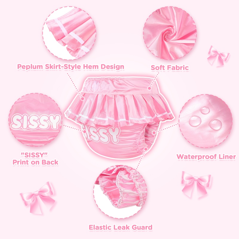SissyUniversity School Girl Diaper Wrap Cover