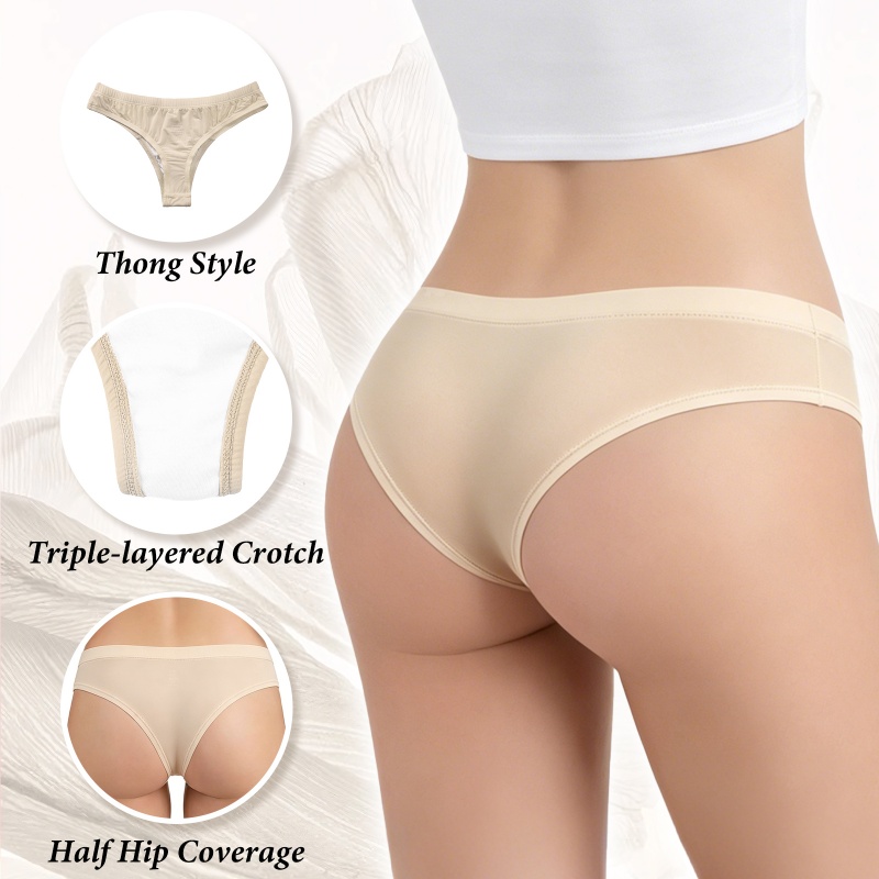 Tucking Gaff Brazilian Cheeky Panties Skin