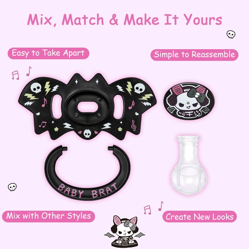 GEN-II Baby Brat Bella Bat Pacifier