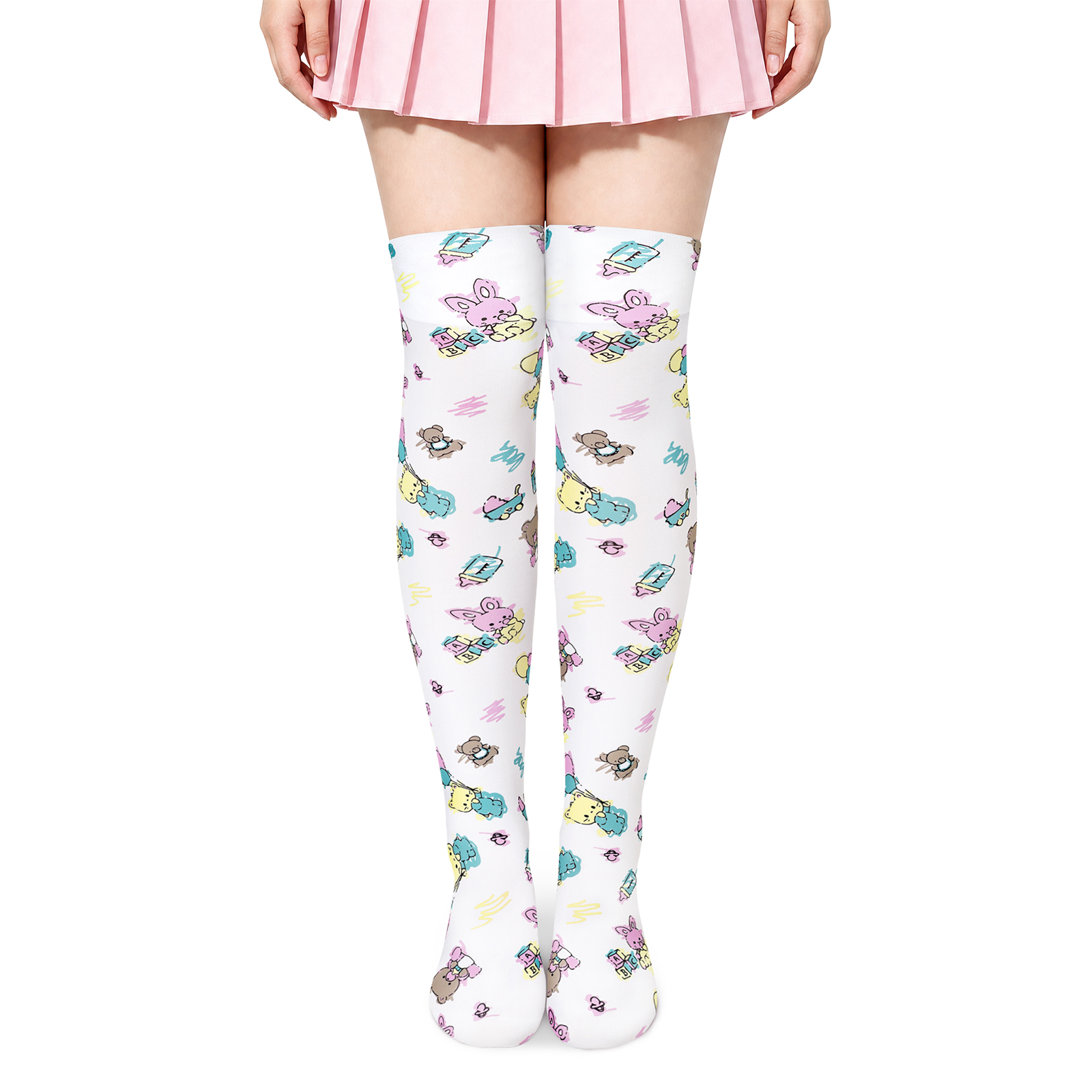 Baby Cuties Over the Knee Silk Stockings