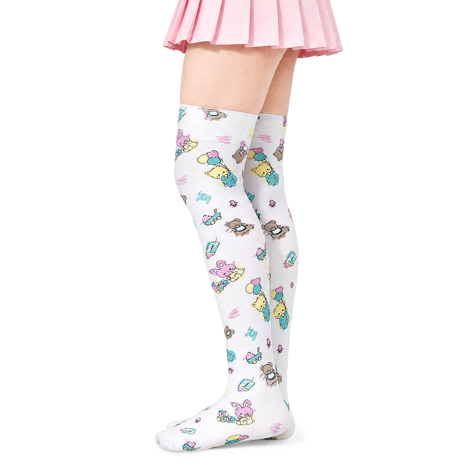 Baby Cuties Over the Knee Silk Stockings