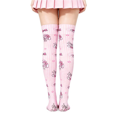 Bunnies & Bows Usagi Over the Knee Silk Stockings