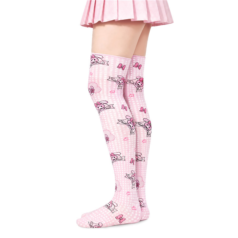 Bunnies & Bows Usagi Over the Knee Silk Stockings