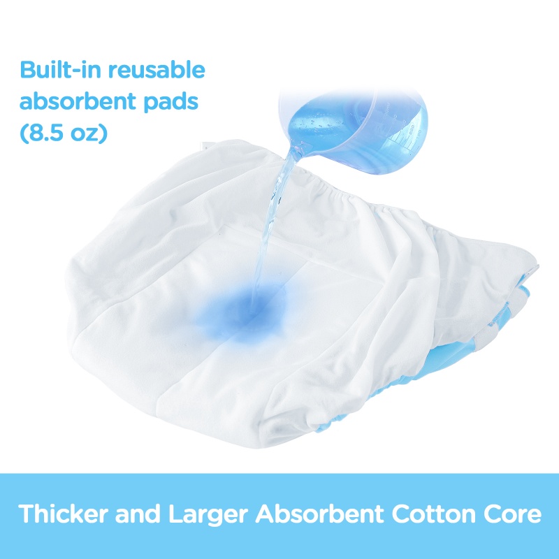 Hook-and-Loop Adult Training Pants Blue