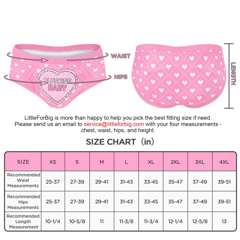 Blushing Baby Briefs Training Pants