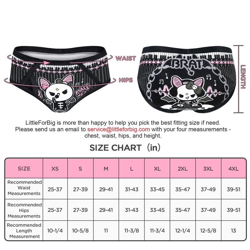 Bella Goth Brat Briefs Training Pants