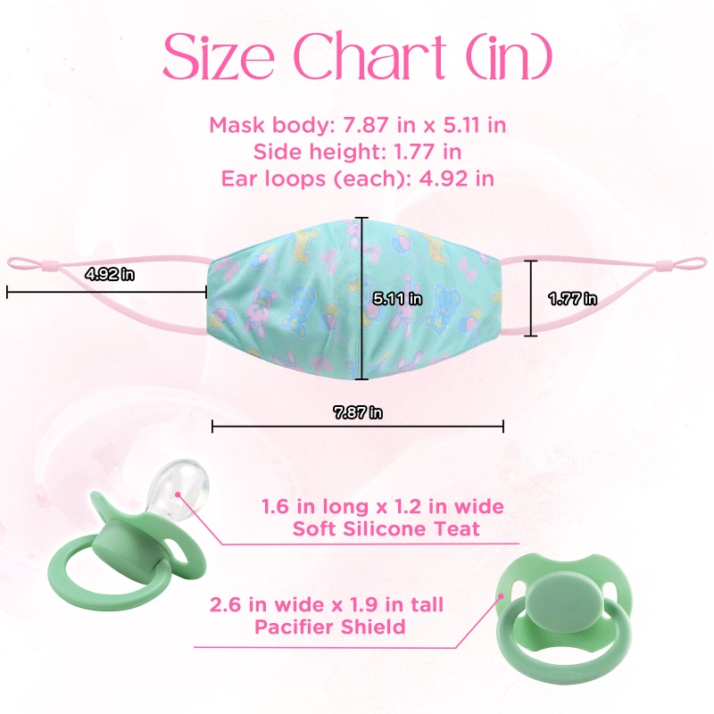 Gen II Discreet Baby Parade Pacifier Gag