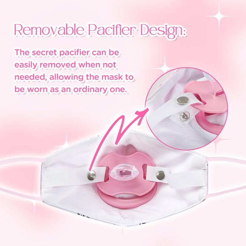 Gen II Discreet Fairy Littles in Dreamland Pacifier Gag