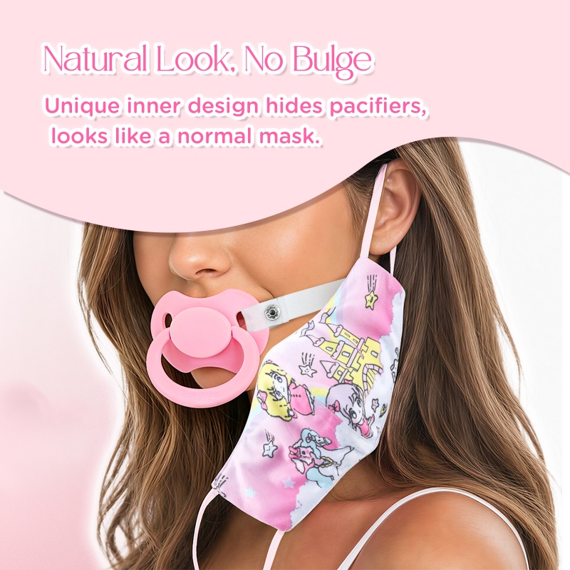 Gen II Discreet Fairy Littles in Dreamland Pacifier Gag