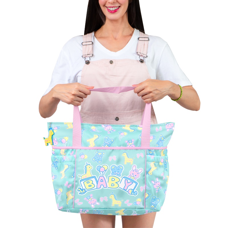 Baby Parade Overnight Diaper Bag Pink