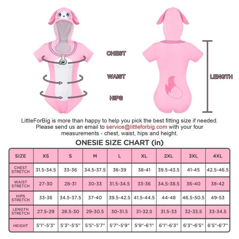 Little Furry Baby Pink Onesie