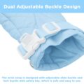 Adult Baby Soft Padded Quilted Cotton Locking Mittens