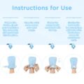 Adult Baby Soft Padded Quilted Cotton Locking Mittens