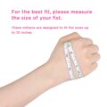 Adult Baby Soft Padded Quilted Cotton Locking Mittens