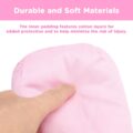 Adult Baby Soft Padded Quilted Cotton Locking Mittens