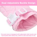 Adult Baby Soft Padded Quilted Cotton Locking Mittens