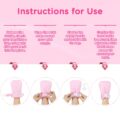 Adult Baby Soft Padded Quilted Cotton Locking Mittens