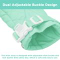 Adult Baby Soft Padded Quilted Cotton Locking Mittens