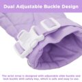 Adult Baby Soft Padded Quilted Cotton Locking Mittens