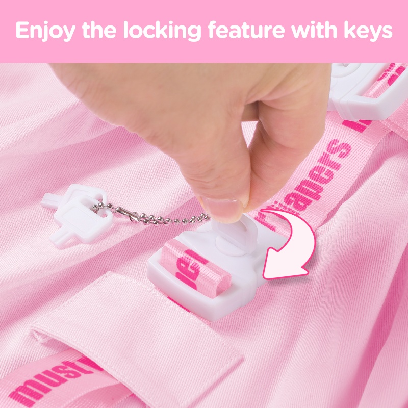 Unpotty Training Locking Chastity Diaper Cover