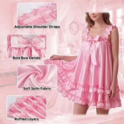 Little SissyUniversity Slip Dress Nightgown