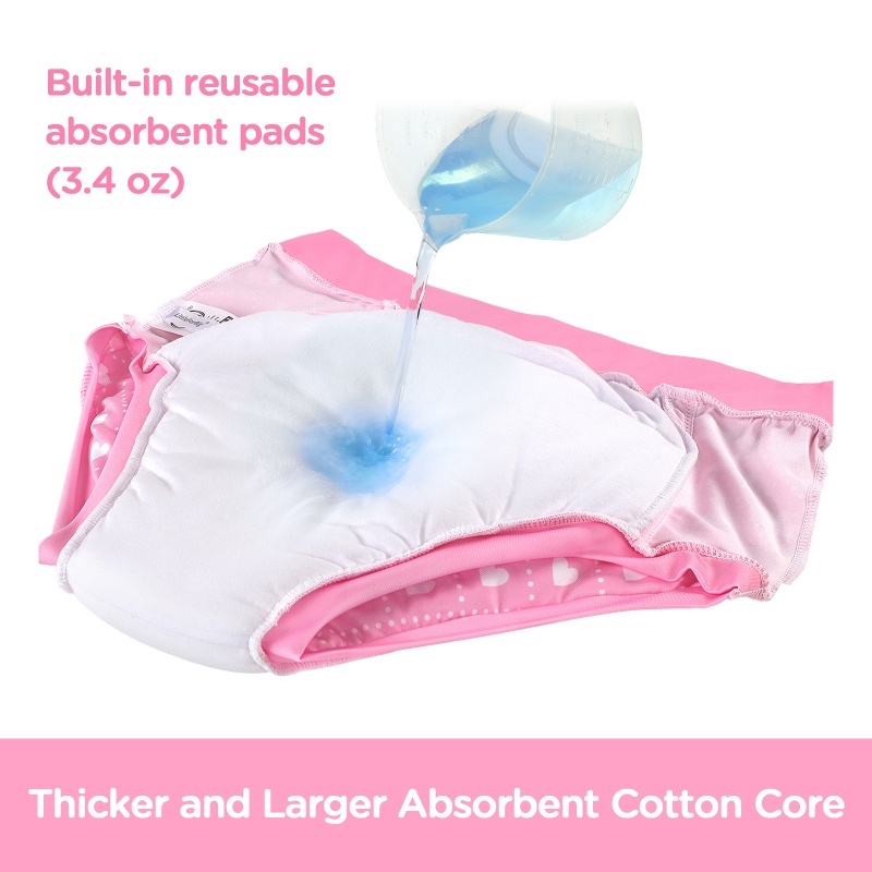 Blushing Baby High-Waisted Briefs Training Pants