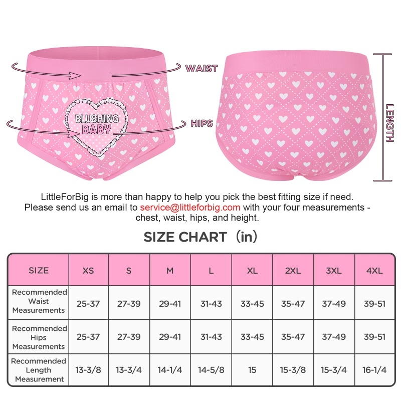 Blushing Baby High-Waisted Briefs Training Pants
