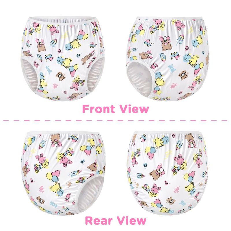 Baby Cuties Adult Plastic Pull-On Diaper Pants Cover