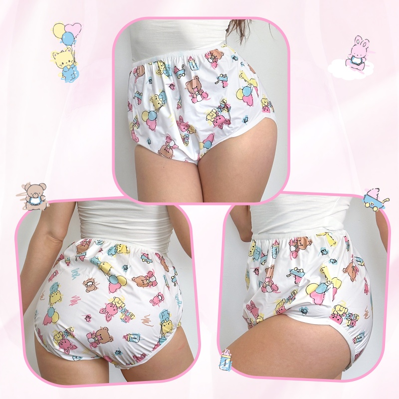Baby Cuties Adult Plastic Pull-On Diaper Pants Cover