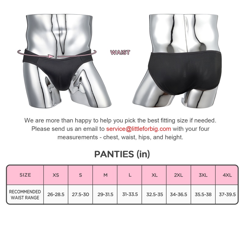 Camel Toe Sporty Tucking Gaff Panties
